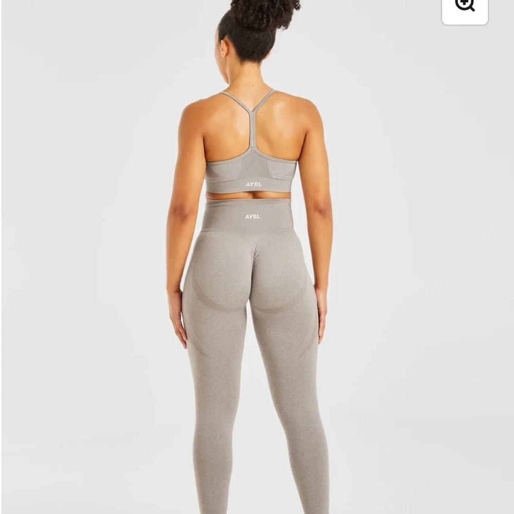 AYBL - Taupe Marl Empower Seamless Leggings size M - Picture 6 of 10